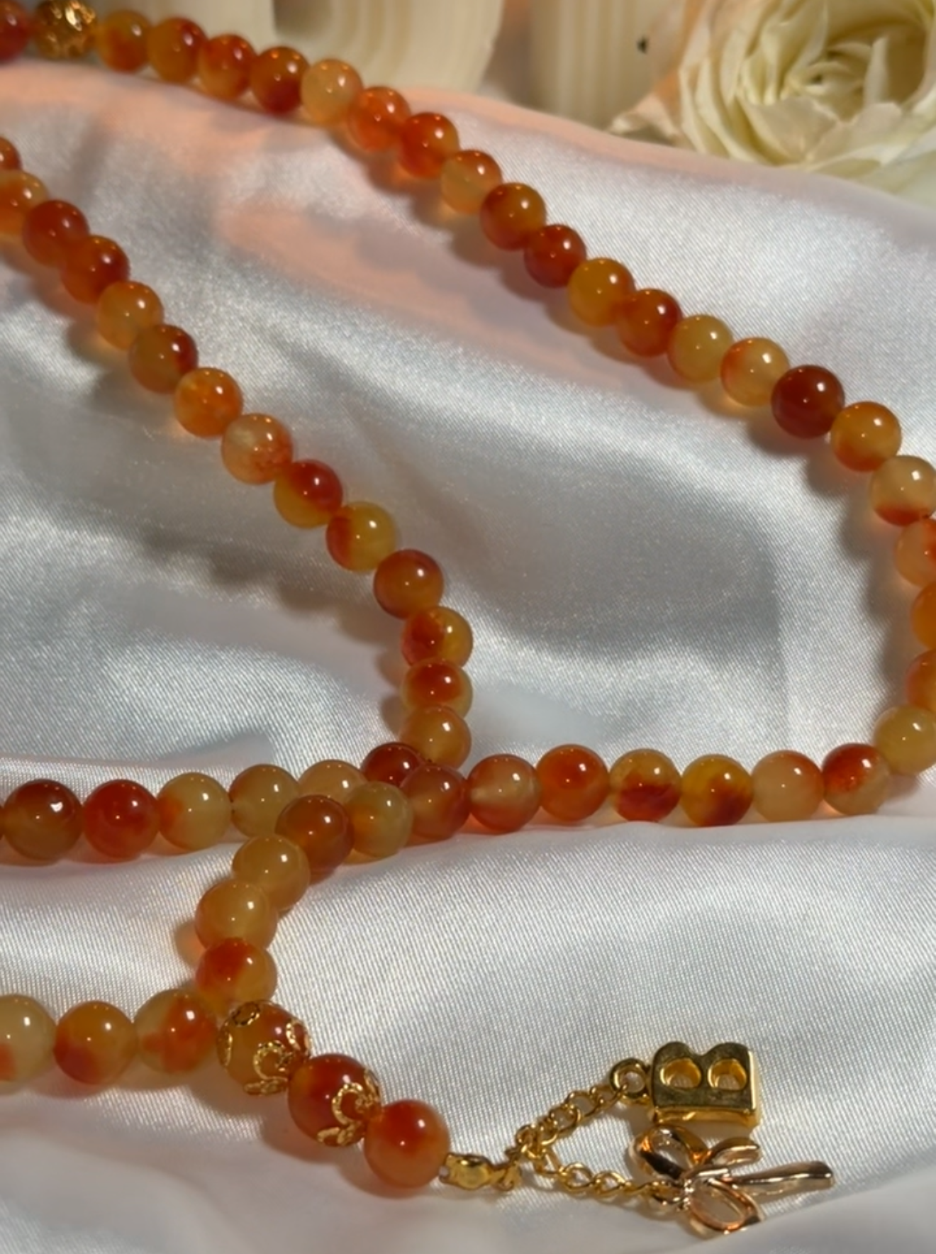 Orange Nature Tasbih