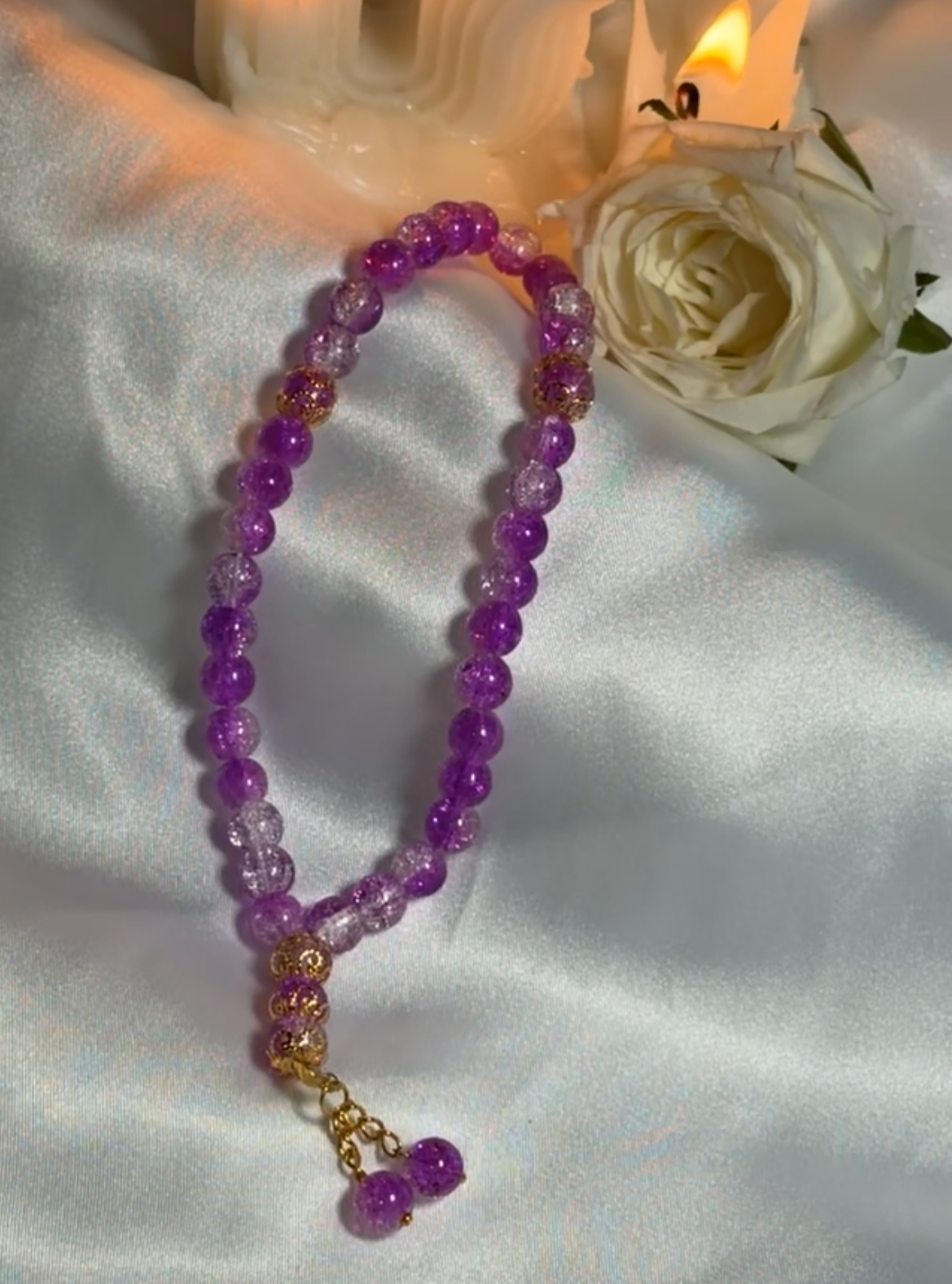 Violet Mini Tasbih