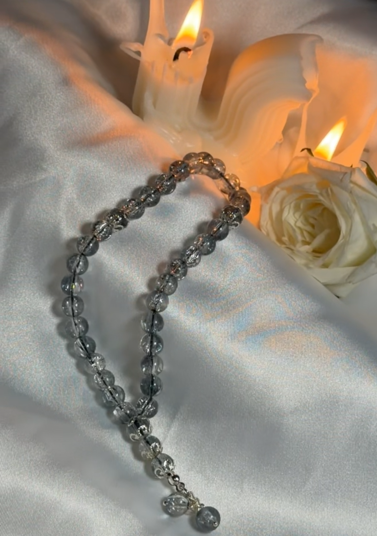 Light Grey Mini Tasbih