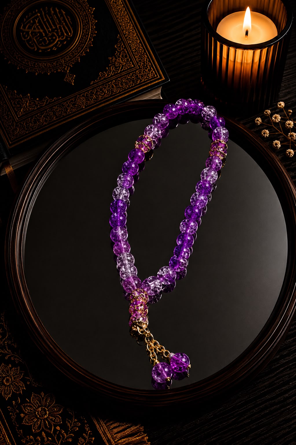 Violett Mini Tasbih