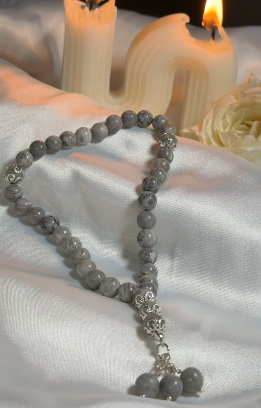 Grey Nature Tasbih