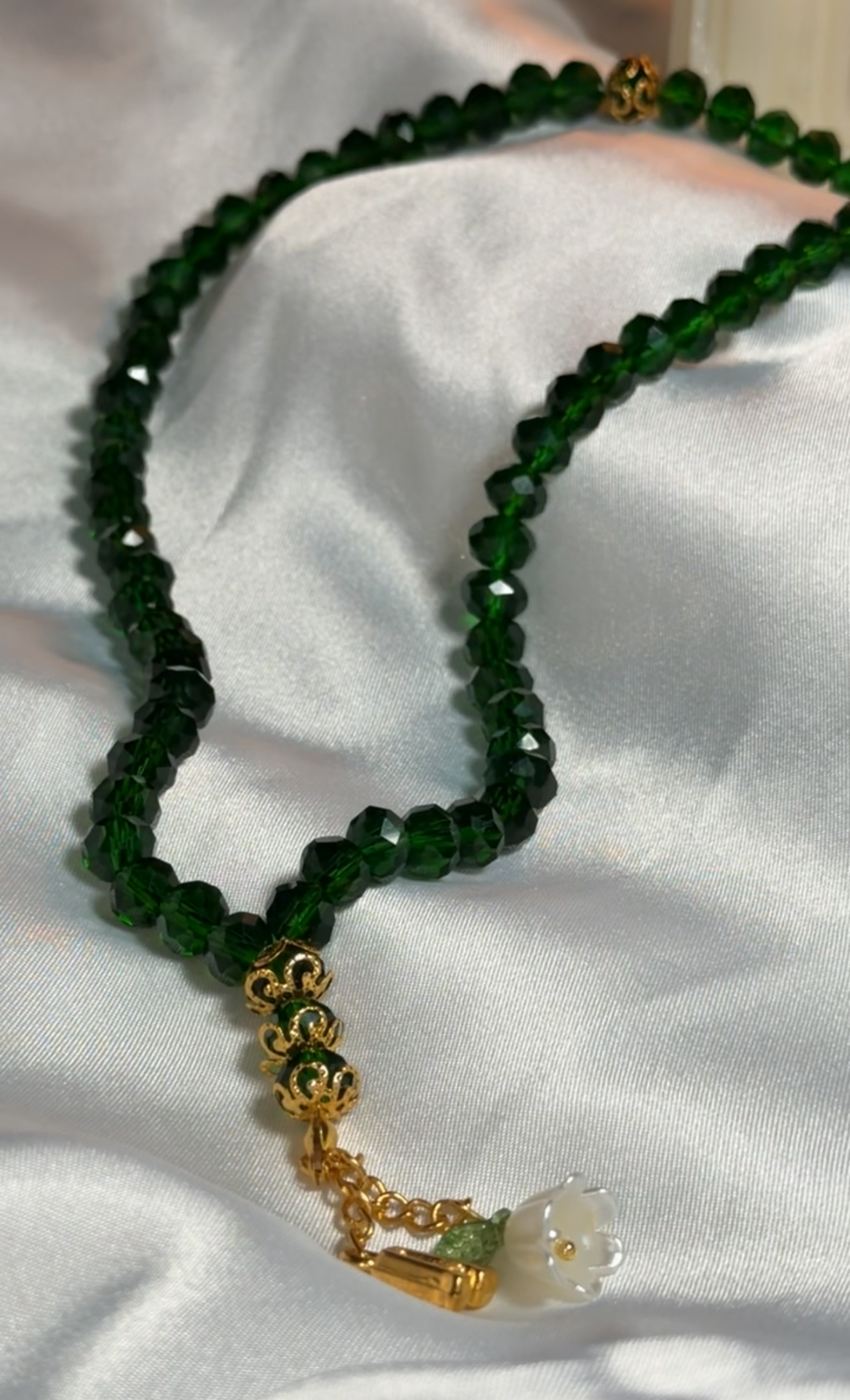 Deep Green Shiny Tasbih