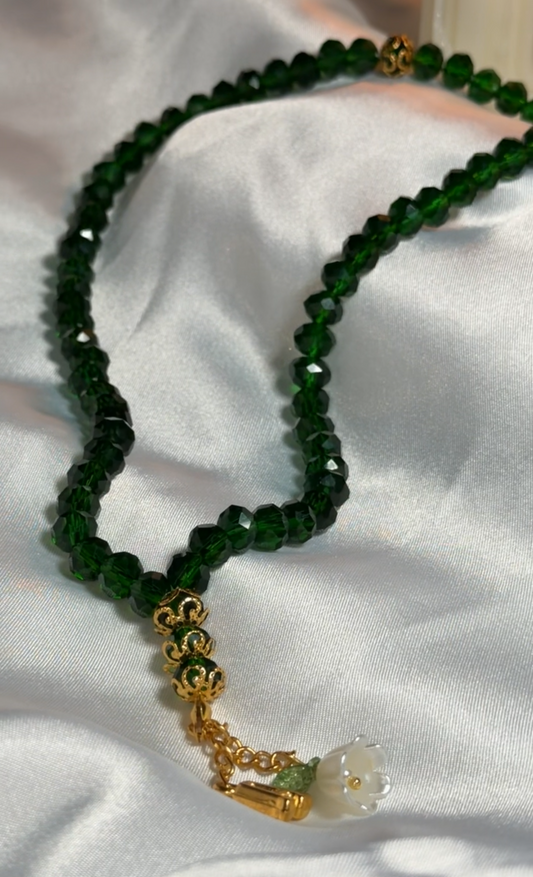 Deep Green Shiny Tasbih