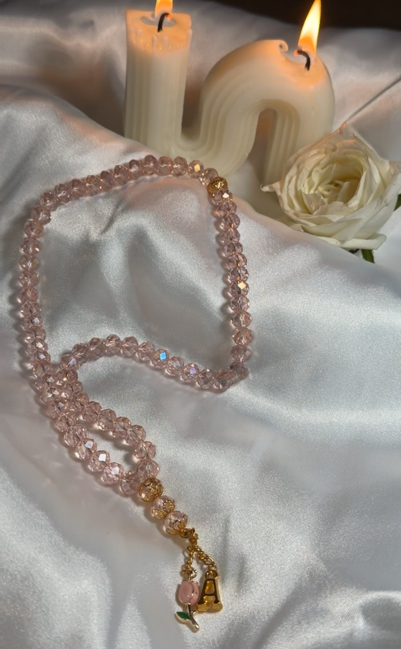Rose Shiny Tasbih