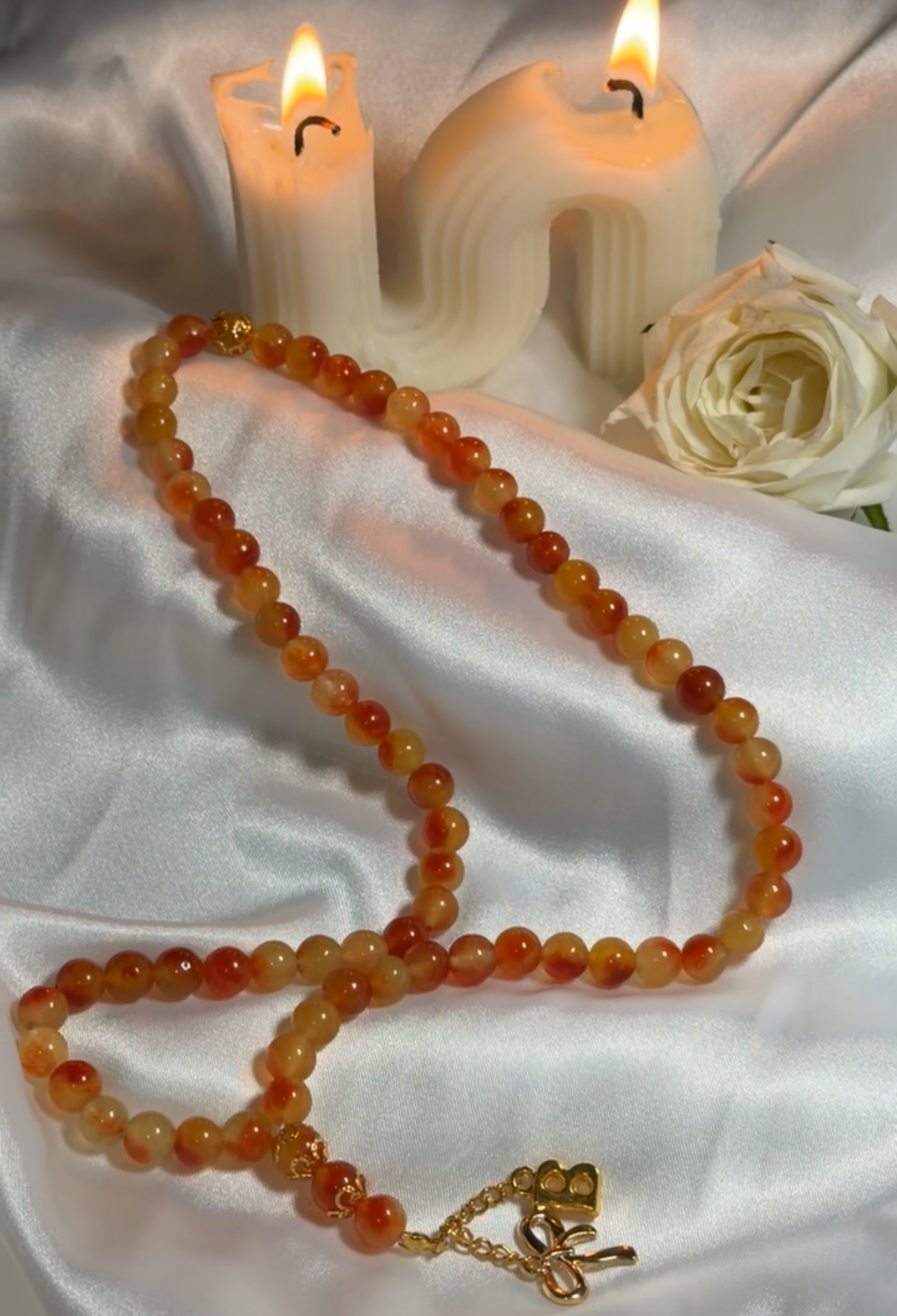 Orange Nature Tasbih