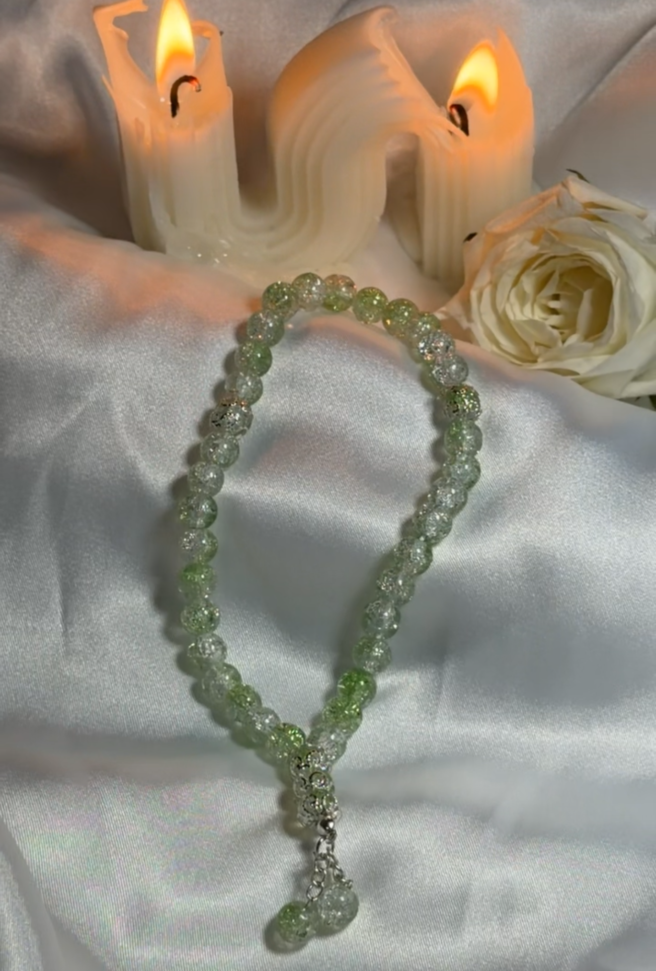 Light Green Mini Tasbih