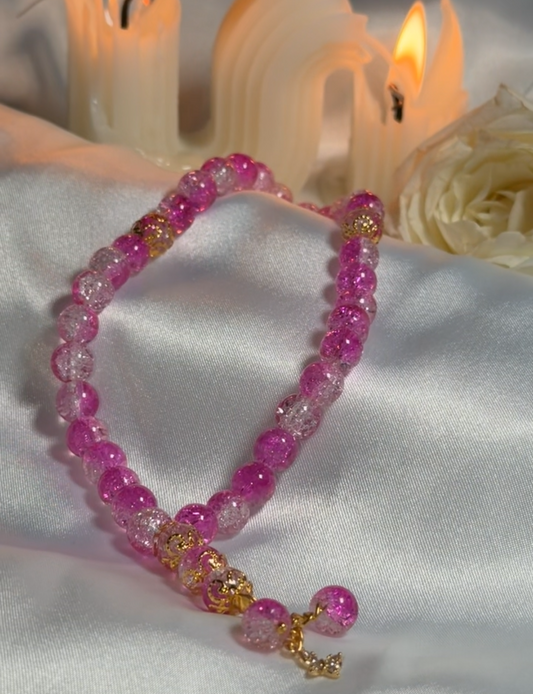 Lila Rose Mini Tasbih