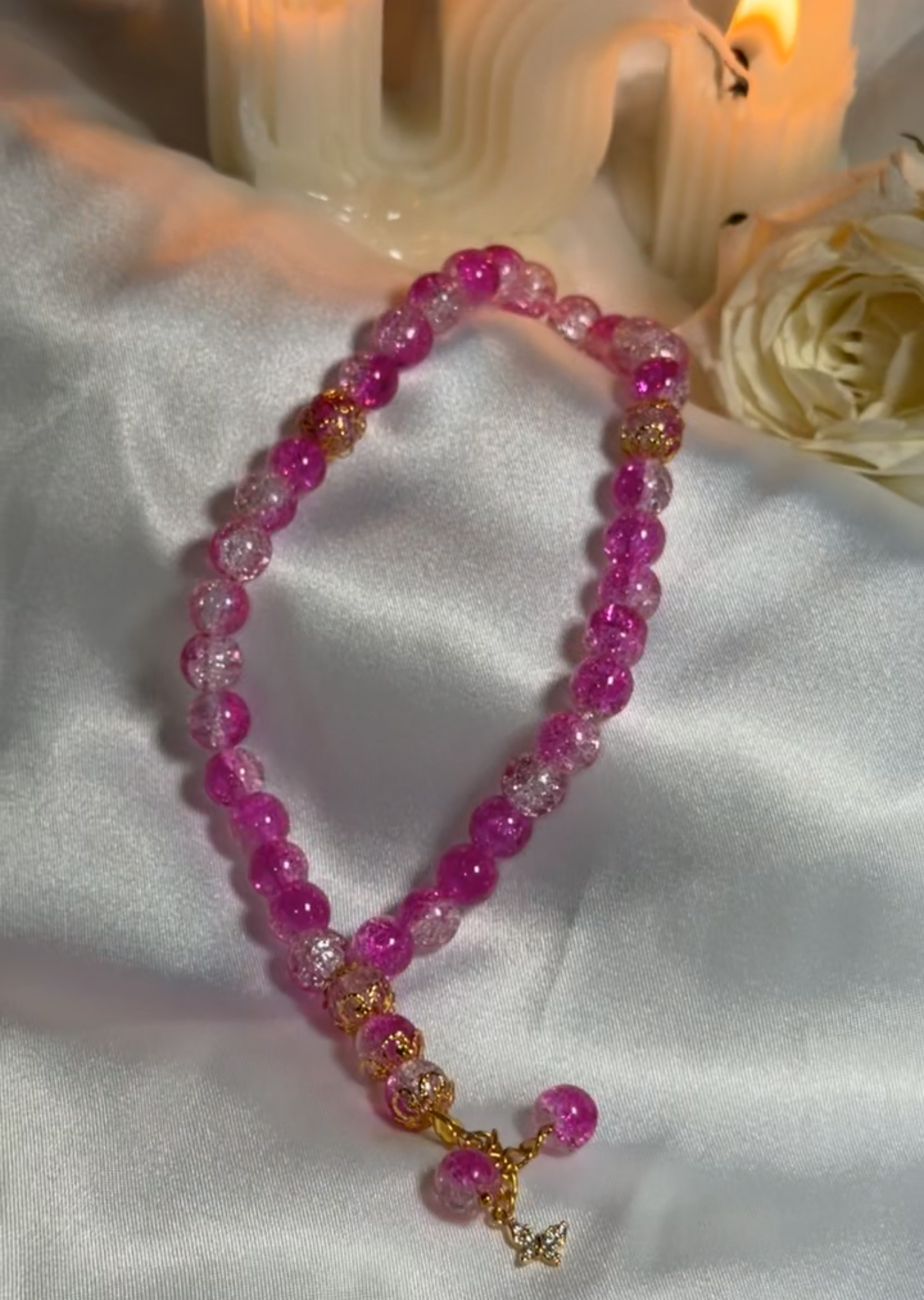Lila Rose Mini Tasbih