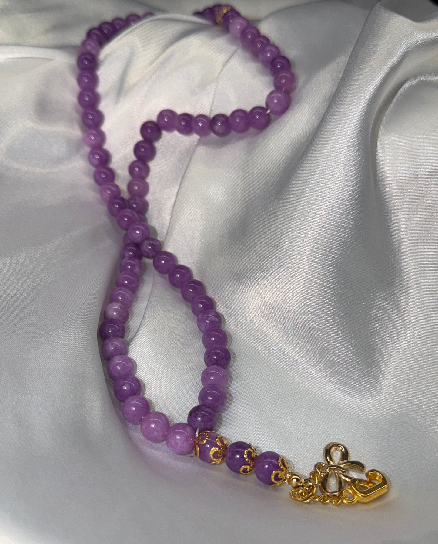 Purple Nature Tasbih