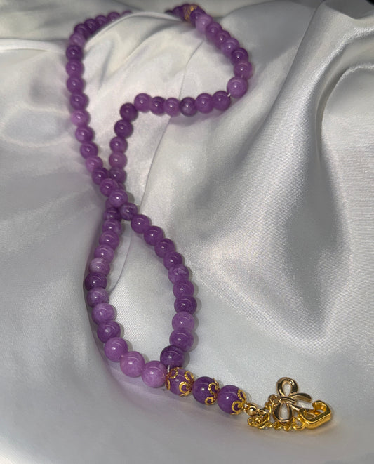 Purple Nature Tasbih