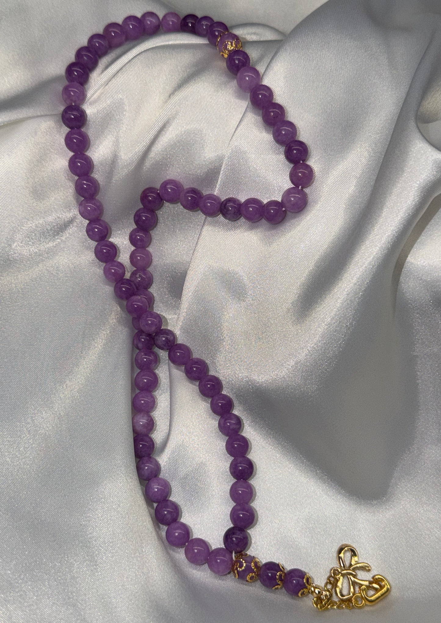 Purple Nature Tasbih