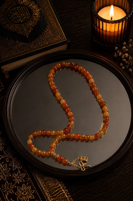 Orange Nature Tasbih