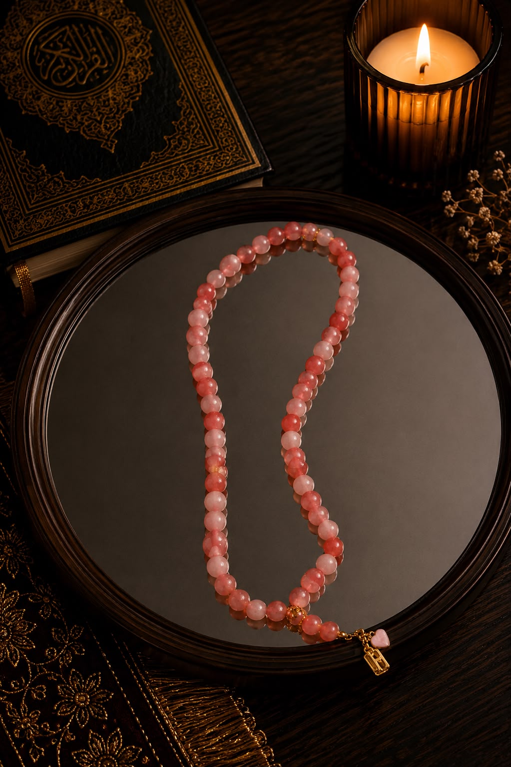 Light Rose Nature Tasbih