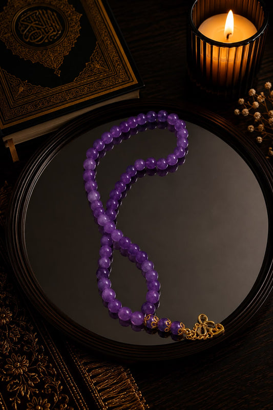 Purple Nature Tasbih