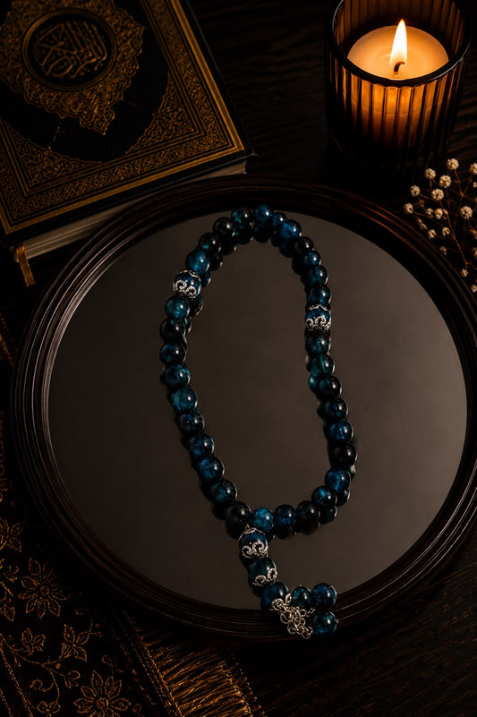 Blue Nature Tasbih