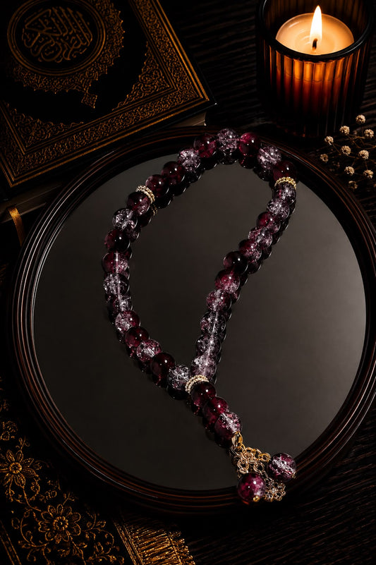 Dark Red Mini Tasbih
