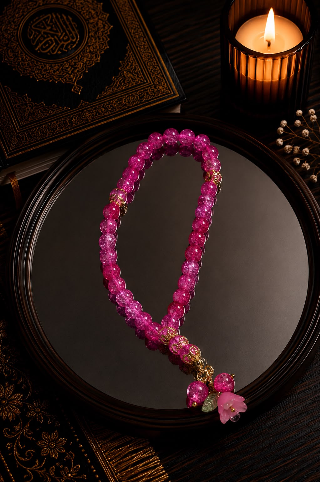 Pink Mini Tasbih