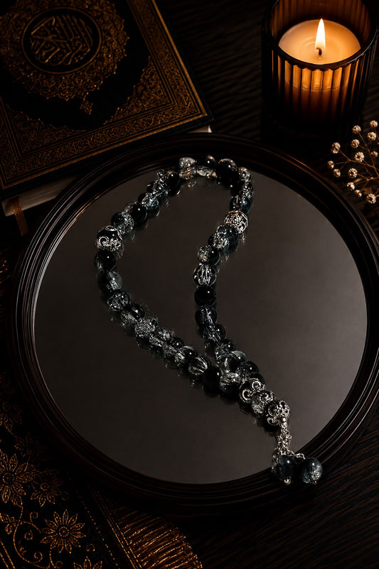 Black Grey Mini Tasbih