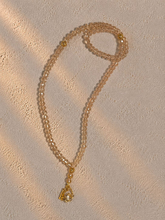 Beige Shiny Tasbih