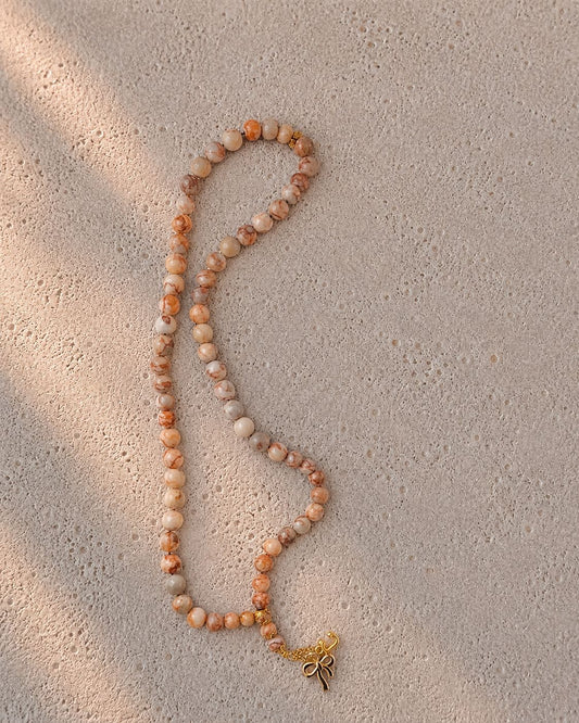 Beige Orange Nature Tasbih