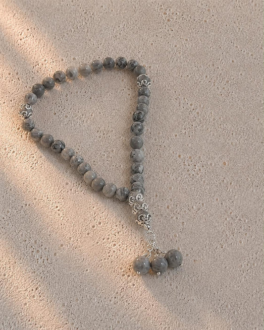 Grey Nature Tasbih